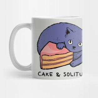 Cake and Solitude Mug